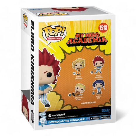 Funko My Hero Academia - Hero League Baseball POP! Animation Vinyl Figure Kirishima 9 cm Funko My Hero Academia - Hero League Baseball POP! Animation Vinyl Figure Kirishima 9 cm