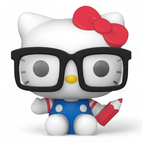 Funko Hello Kitty POP! Sanrio Vinyl Figure Hello Kitty Nerd 9 cm Funko Hello Kitty POP! Sanrio Vinyl Figure Hello Kitty Nerd 9 cm