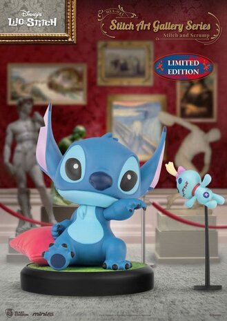 Beast Kingdom Disney: Lilo and Stitch - Stitch Art Gallery Series - Stitch and Scrum Beast Kingdom Disney: Lilo and Stitch - Stitch Art Gallery Series - Stitch and Scrum