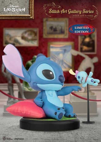 Beast Kingdom Disney: Lilo and Stitch - Stitch Art Gallery Series - Stitch and Scrum Beast Kingdom Disney: Lilo and Stitch - Stitch Art Gallery Series - Stitch and Scrum