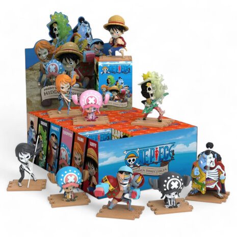 Mighty Jaxx One Piece: Freeny's Hidden Dissectibles Series 2 4 inch Vinyl Figure Blind Box (PRICE FOR 1) Mighty Jaxx One Piece: Freeny's Hidden Dissectibles Series 2 4 inch Vinyl Figure Blind Box (PRICE FOR 1)