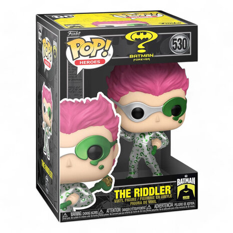 Funko Batman 85th Anniversary POP! Movies Vinyl Figure The Riddler(MT) 9 cm Funko Batman 85th Anniversary POP! Movies Vinyl Figure The Riddler(MT) 9 cm