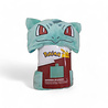 Halantex Pokémon Coral Hooded Blanket Bulbasaur 120 x 150 cm Halantex Pokémon Coral Hooded Blanket Bulbasaur 120 x 150 cm