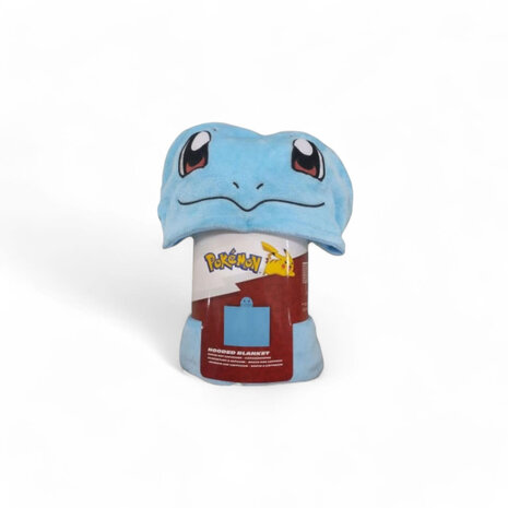 Halantex Pokémon Coral Hooded Blanket Squirtle 120 x 150 cm Halantex Pokémon Coral Hooded Blanket Squirtle 120 x 150 cm