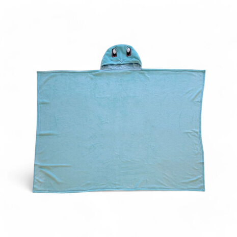 Halantex Pokémon Coral Hooded Blanket Squirtle 120 x 150 cm Halantex Pokémon Coral Hooded Blanket Squirtle 120 x 150 cm