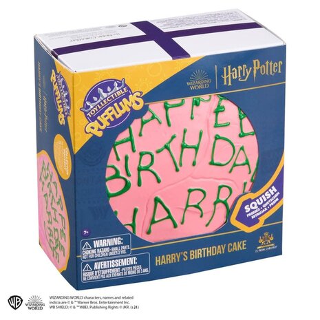 The Noble Collection Harry Potter Squishy Pufflums Harry Potter Birthday Cake 14 cm The Noble Collection Harry Potter Squishy Pufflums Harry Potter Birthday Cake 14 cm