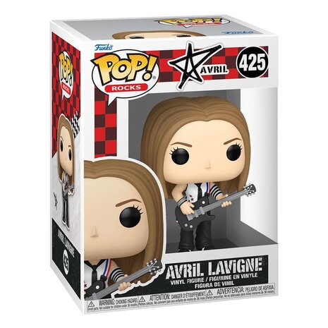 Funko Avril Lavigne POP! Rocks Vinyl Figure Avril Lavigne(Complicated) 9 cm Funko Avril Lavigne POP! Rocks Vinyl Figure Avril Lavigne(Complicated) 9 cm