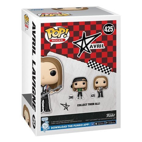 Funko Avril Lavigne POP! Rocks Vinyl Figure Avril Lavigne(Complicated) 9 cm Funko Avril Lavigne POP! Rocks Vinyl Figure Avril Lavigne(Complicated) 9 cm