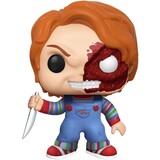 Funko Child´s Play POP! Movies Vinyl (Exc) Figure Chucky Half (BD) 9 cm Funko Child´s Play POP! Movies Vinyl (Exc) Figure Chucky Half (BD) 9 cm