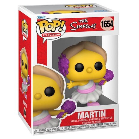 Funko Simpsons Pop! Animation Vinyl Figure Martin as Calliope 9 cm Funko Simpsons Pop! Animation Vinyl Figure Martin as Calliope 9 cm