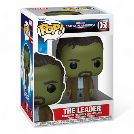 Funko Captain America Brave New World POP! Movies Vinyl Figure The Leader 9 cm Funko Captain America Brave New World POP! Movies Vinyl Figure The Leader 9 cm