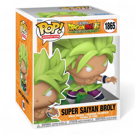Funko Dragon Ball Super Oversized POP! Vinyl Figure SS Broly 15 cm Funko Dragon Ball Super Oversized POP! Vinyl Figure SS Broly 15 cm
