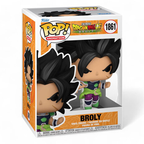Funko Dragon Ball Super: Broly POP! Animation Vinyl Figure Broly 9 cm Funko Dragon Ball Super: Broly POP! Animation Vinyl Figure Broly 9 cm