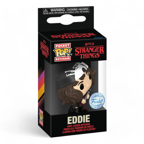 Funko Stranger Things POP! Vinyl Keychains 4 cm Eddie Funko Stranger Things POP! Vinyl Keychains 4 cm Eddie