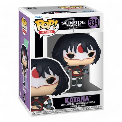 Funko Suicide Squad Isekai POP! Animation Vinyl Figure Katana 9 cm Funko Suicide Squad Isekai POP! Animation Vinyl Figure Katana 9 cm