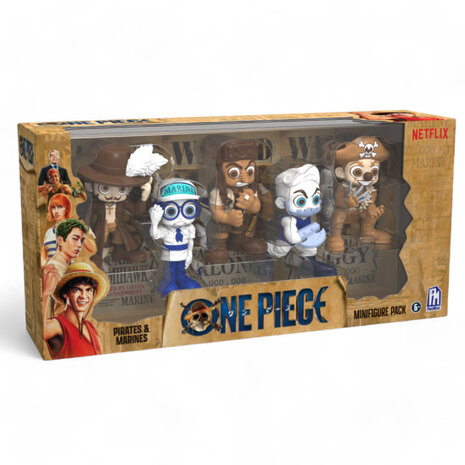 Phat mojo One Piece -Collectible Figure Pack - Pirates & Marines Phat mojo One Piece -Collectible Figure Pack - Pirates & Marines