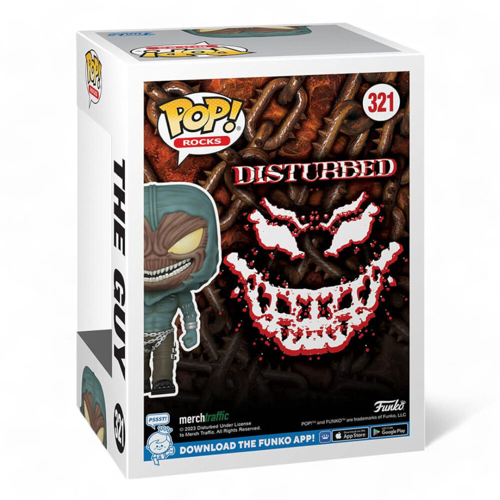 Funko Disturbed POP! Rocks Vinyl Figure The Guy 9 cm Funko Disturbed POP! Rocks Vinyl Figure The Guy 9 cm