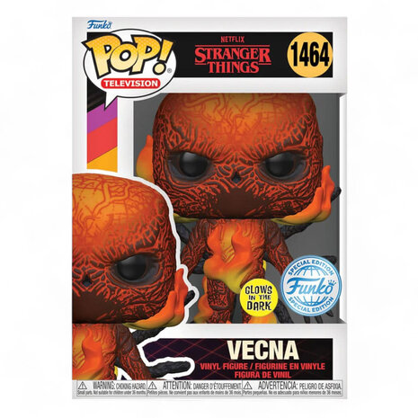 Funko Stranger Things POP! Television Vinyl Figure Vecna (GITD) Special Edition 9 cm Funko Stranger Things POP! Television Vinyl Figure Vecna (GITD) Special Edition 9 cm
