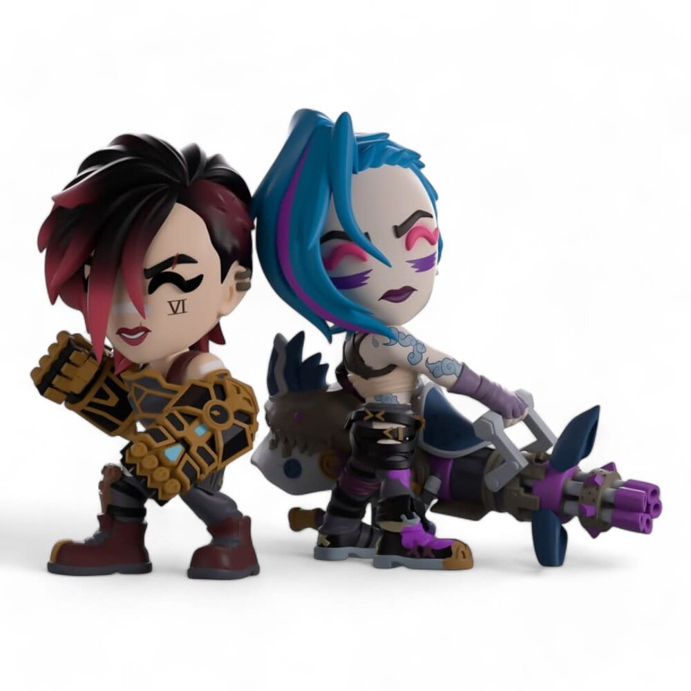 Youtooz Collectibles Arcane Vinyl Figures 2-Pack Vi & Jinx 11 cm Youtooz Collectibles Arcane Vinyl Figures 2-Pack Vi & Jinx 11 cm