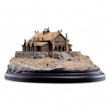 Weta Workshop Lord of the Rings Statue The Golden Hall of Edoras 9 cm Weta Workshop Lord of the Rings Statue The Golden Hall of Edoras 9 cm