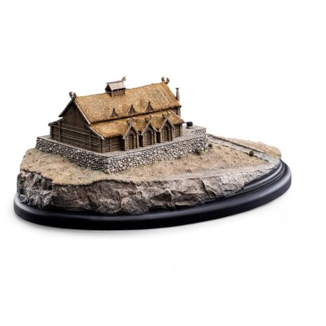 Weta Workshop Lord of the Rings Statue The Golden Hall of Edoras 9 cm Weta Workshop Lord of the Rings Statue The Golden Hall of Edoras 9 cm