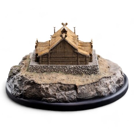 Weta Workshop Lord of the Rings Statue The Golden Hall of Edoras 9 cm Weta Workshop Lord of the Rings Statue The Golden Hall of Edoras 9 cm