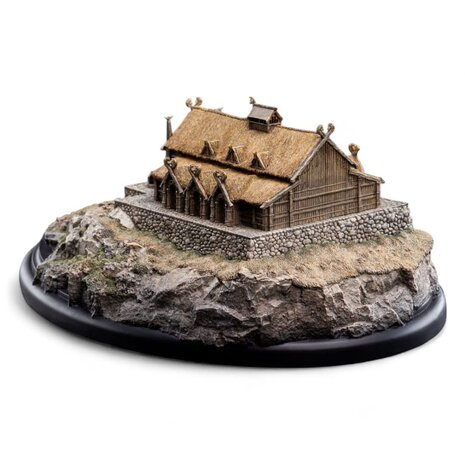 Weta Workshop Lord of the Rings Statue The Golden Hall of Edoras 9 cm Weta Workshop Lord of the Rings Statue The Golden Hall of Edoras 9 cm