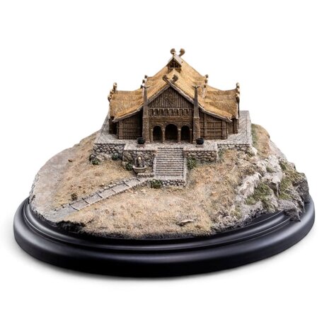 Weta Workshop Lord of the Rings Statue The Golden Hall of Edoras 9 cm Weta Workshop Lord of the Rings Statue The Golden Hall of Edoras 9 cm