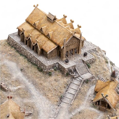 Weta Workshop Lord of the Rings Statue Edoras - Limited Edition 15 cm Weta Workshop Lord of the Rings Statue Edoras - Limited Edition 15 cm