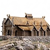 Weta Workshop Lord of the Rings Statue Edoras - Limited Edition 15 cm Weta Workshop Lord of the Rings Statue Edoras - Limited Edition 15 cm