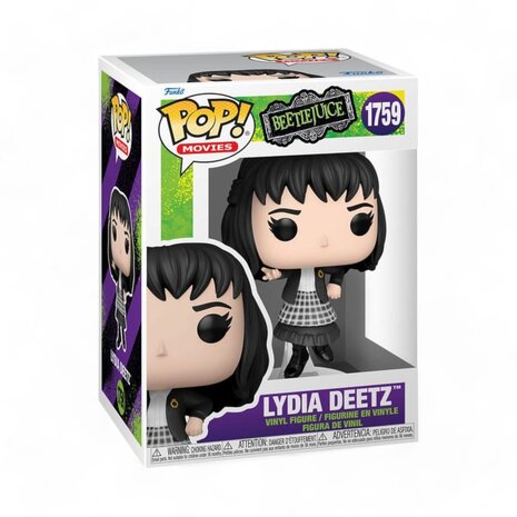 Funko Beetlejuice POP! Movies Vinyl Figure Lydia Deetz 9 cm Funko Beetlejuice POP! Movies Vinyl Figure Lydia Deetz 9 cm