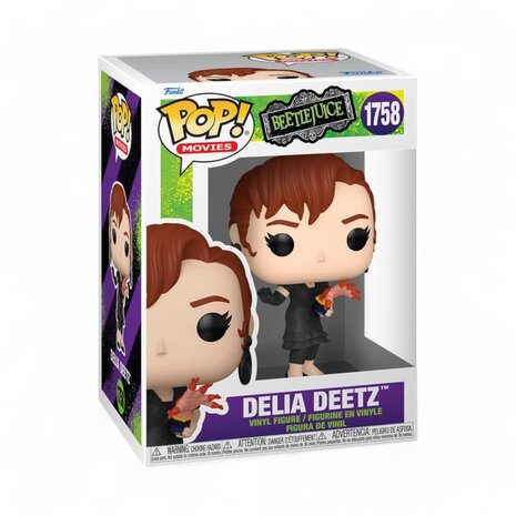 Funko Beetlejuice POP! Movies Vinyl Figure Delia Deetz 9 cm Funko Beetlejuice POP! Movies Vinyl Figure Delia Deetz 9 cm