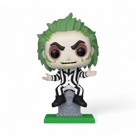 Funko Beetlejuice POP! Plus Movies Vinyl Figure Beetlejuice w/tombstone 9 cm Funko Beetlejuice POP! Plus Movies Vinyl Figure Beetlejuice w/tombstone 9 cm