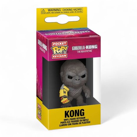 Funko Godzilla vs. Kong 2 POP! Vinyl Keychains 4 cm Kong w/Mechanical Arm Funko Godzilla vs. Kong 2 POP! Vinyl Keychains 4 cm Kong w/Mechanical Arm