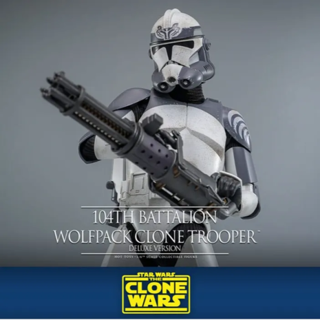 Star Wars The Clone Wars Action Figure 1/6 104th Battalion Wolfpack Clone Trooper Deluxe Version 30 cm Star Wars The Clone Wars Action Figure 1/6 104th Battalion Wolfpack Clone Trooper Deluxe Version 30 cm