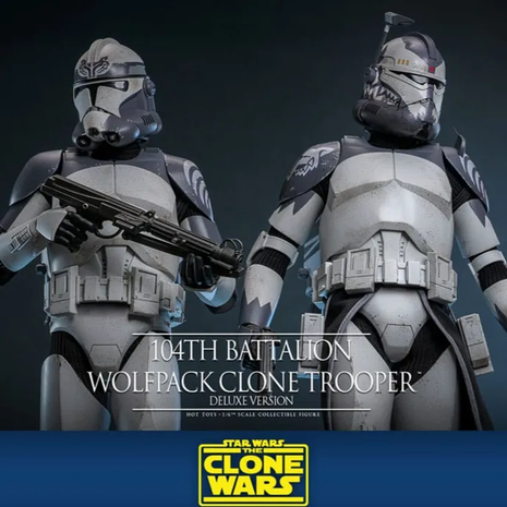 Star Wars The Clone Wars Action Figure 1/6 104th Battalion Wolfpack Clone Trooper Deluxe Version 30 cm Star Wars The Clone Wars Action Figure 1/6 104th Battalion Wolfpack Clone Trooper Deluxe Version 30 cm
