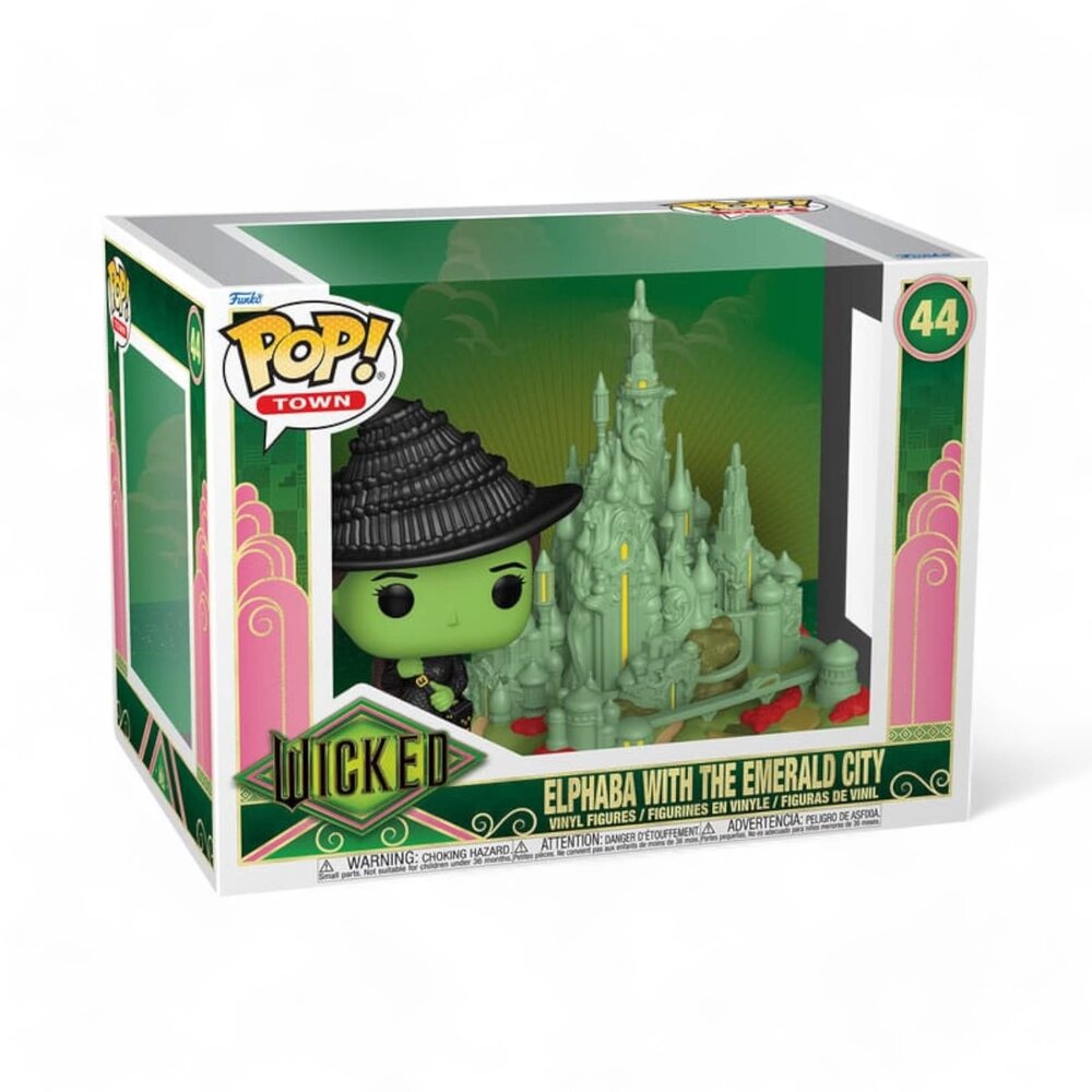 Funko Wicked POP! Town Vinyl Figure Elphaba with the Emerald City 9 cm Funko Wicked POP! Town Vinyl Figure Elphaba with the Emerald City 9 cm