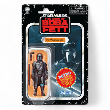 Hasbro Star Wars: The Book of Boba Fett Retro Collection Action Figure The Mandalorian Hasbro Star Wars: The Book of Boba Fett Retro Collection Action Figure The Mandalorian