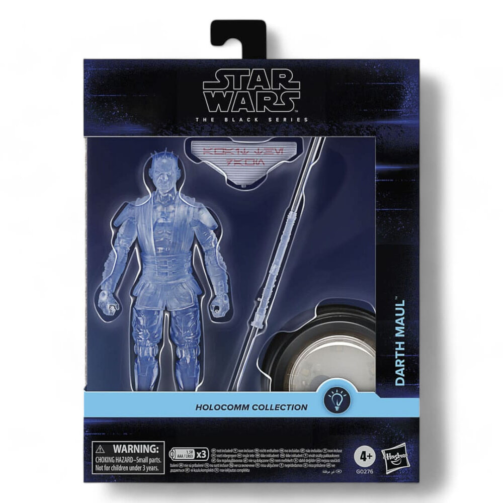 Hasbro Star Wars Black Series Holocomm Collection Action Figure Darth Maul Hasbro Star Wars Black Series Holocomm Collection Action Figure Darth Maul