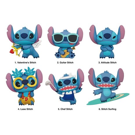 Monogram Lilo & Stitch 3D 3D Magnets Series 2 Monogram Lilo & Stitch 3D 3D Magnets Series 2