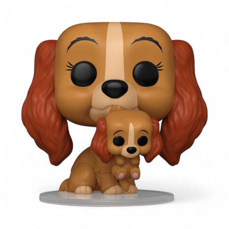 Funko Lady and the Tramp POP! Disney Vinyl Figure Lady w/puppy Funko Lady and the Tramp POP! Disney Vinyl Figure Lady w/puppy