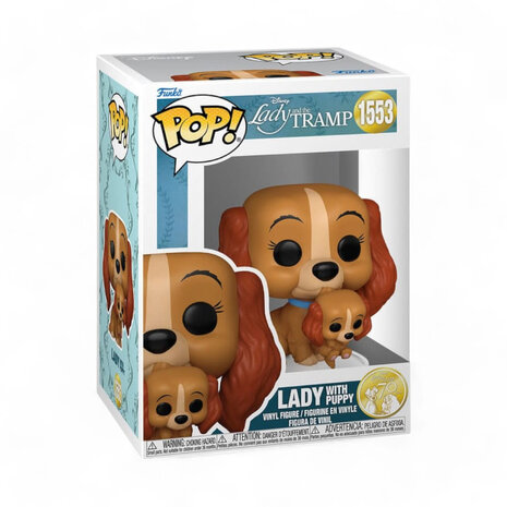 Funko Lady and the Tramp POP! Disney Vinyl Figure Lady w/puppy Funko Lady and the Tramp POP! Disney Vinyl Figure Lady w/puppy