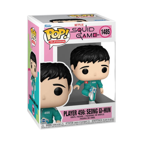 Funko Squid Game POP! Television Vinyl Figure Player 456 Seong Gi-Hun (Kicking Jegi) Funko Squid Game POP! Television Vinyl Figure Player 456 Seong Gi-Hun (Kicking Jegi)