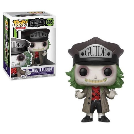 Funko Beetlejuice POP! Horror Vinyl Figure Beetlejuice Guide Hat 9 cm Funko Beetlejuice POP! Horror Vinyl Figure Beetlejuice Guide Hat 9 cm
