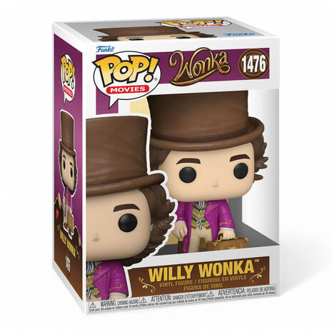 Funko Willy Wonka & the Chocolate Factory POP! Movies Vinyl Figure Willy Wonka 9 cm Funko Willy Wonka & the Chocolate Factory POP! Movies Vinyl Figure Willy Wonka 9 cm