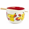 stor Pokémon - Pikachu Ramen Bowl with Chopsticks stor Pokémon - Pikachu Ramen Bowl with Chopsticks