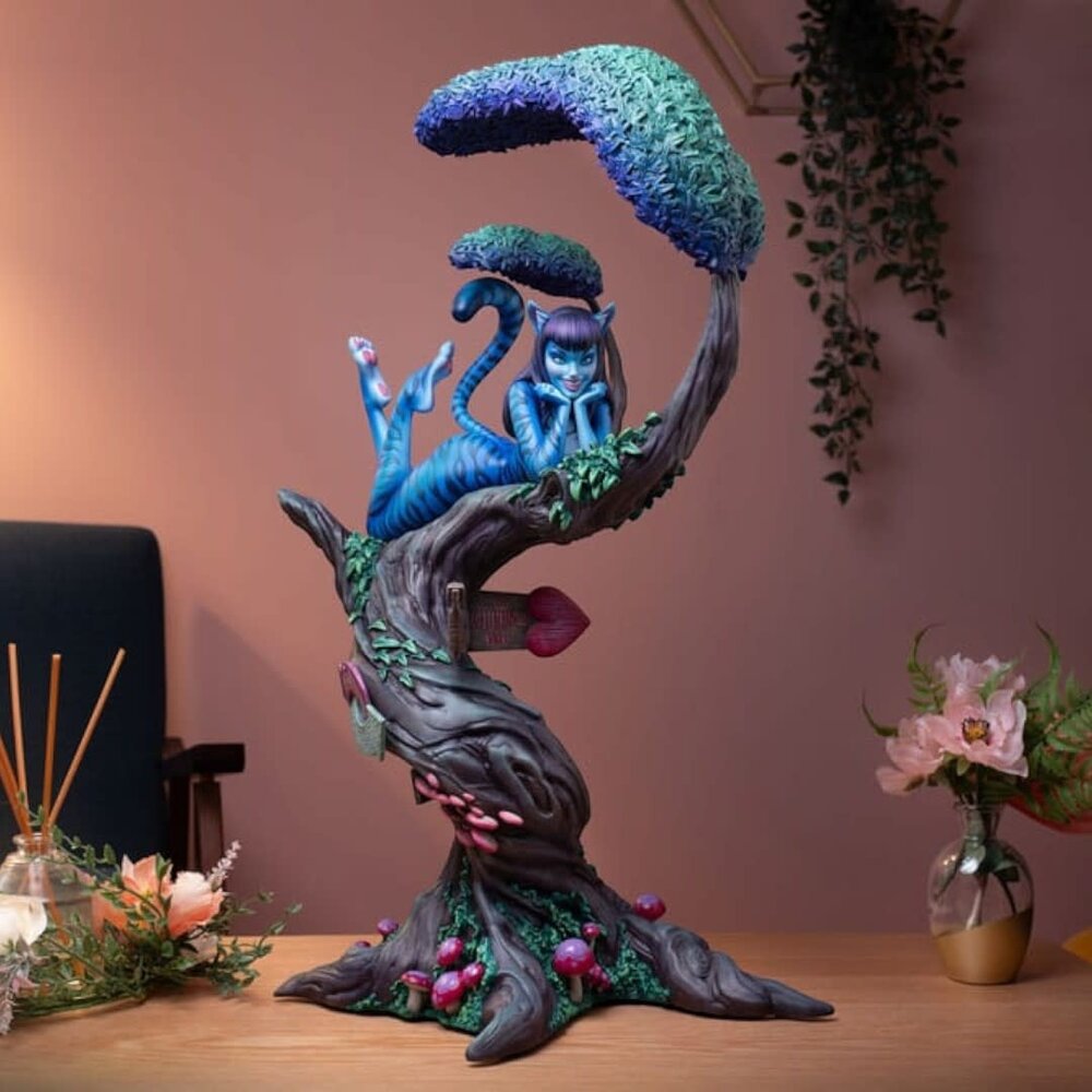 Sideshow Fairytale Fantasies Collection Statue Lady Cheshire Cat 63 cm Sideshow Fairytale Fantasies Collection Statue Lady Cheshire Cat 63 cm