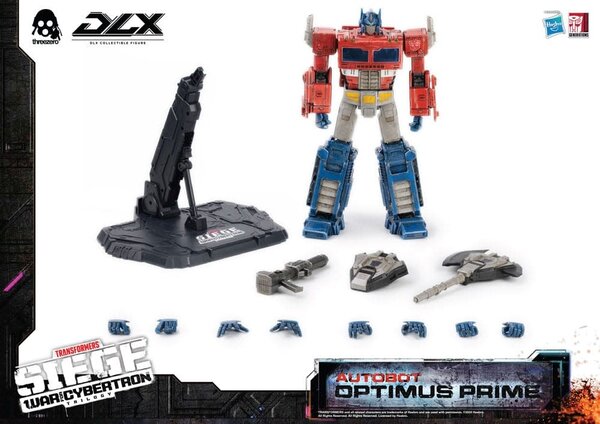 threezero Transformers: War for Cybertron Trilogy DLX Action Figure 1/6 Optimus Prime 25 cm threezero Transformers: War for Cybertron Trilogy DLX Action Figure 1/6 Optimus Prime 25 cm