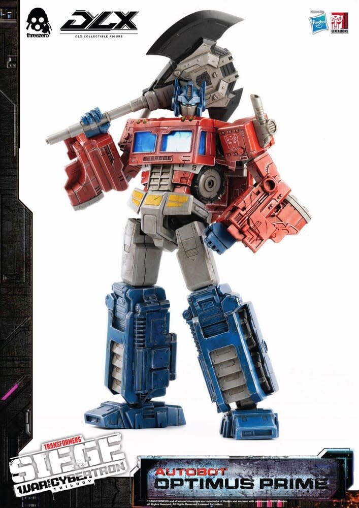 threezero Transformers: War for Cybertron Trilogy DLX Action Figure 1/6 Optimus Prime 25 cm threezero Transformers: War for Cybertron Trilogy DLX Action Figure 1/6 Optimus Prime 25 cm