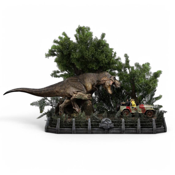 Demi Art Scale 1/20 - Jurassic Park - T-Rex Chase Statue